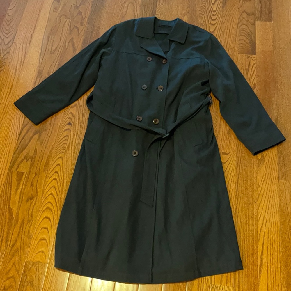 London Fog trench coat with removable liner.